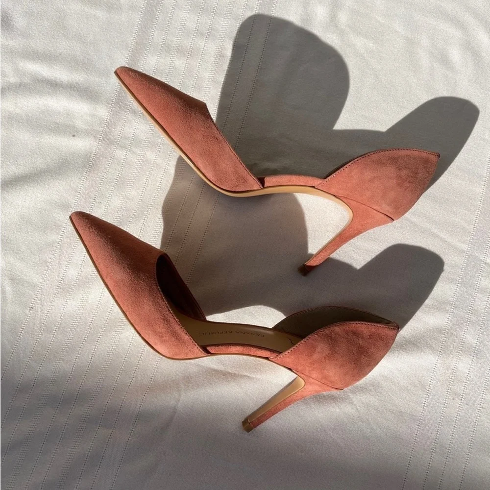 NIB Banana Republic Pink Alicia Stiletto Heels size 6.5
